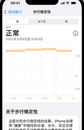 牙克石iPhone手机维修如何在iPhone开启'步行稳定性通知'