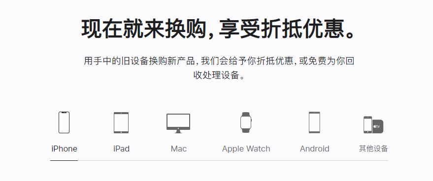 牙克石苹果手机维修分享iPhone以旧换新的去处 